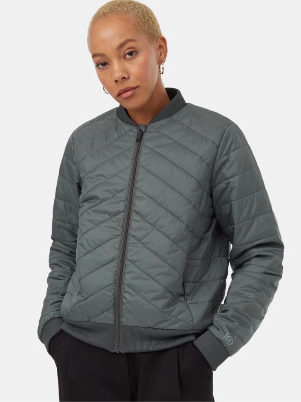 Tentree Cloud Shell Bomber Jacket